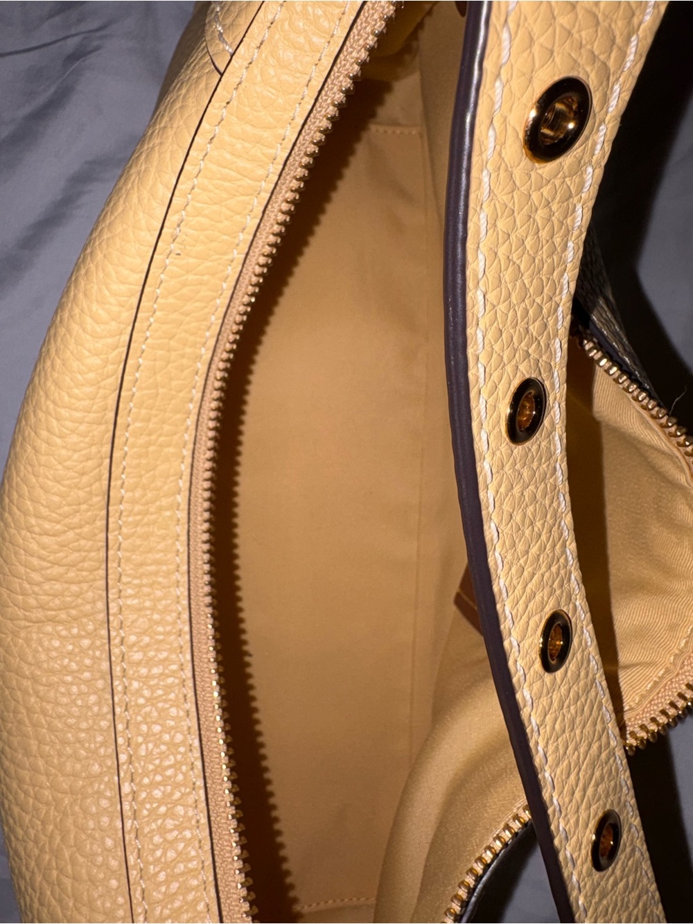 COACH Pebbled Leather Shoulder Bag - Picture 5 of 12